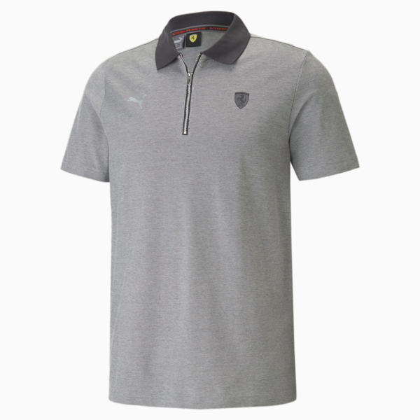 Scuderia Ferrari Style 2 Tone Polo Men, PUMA Black, large-ZAF