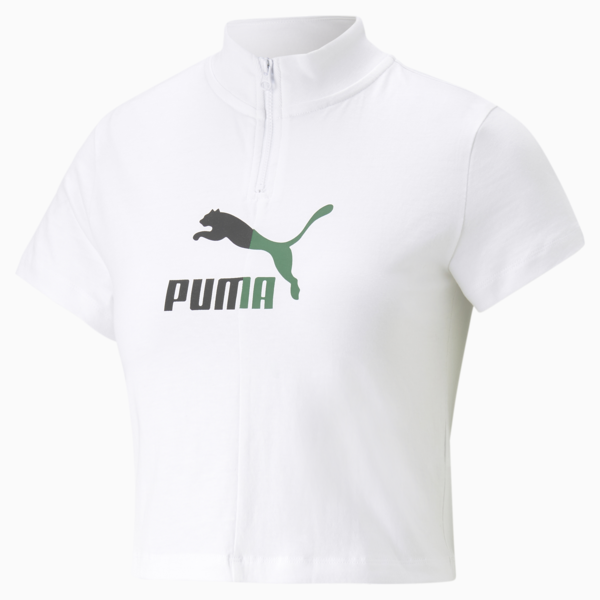 Remera Classics para mujer, PUMA White, large-ARG