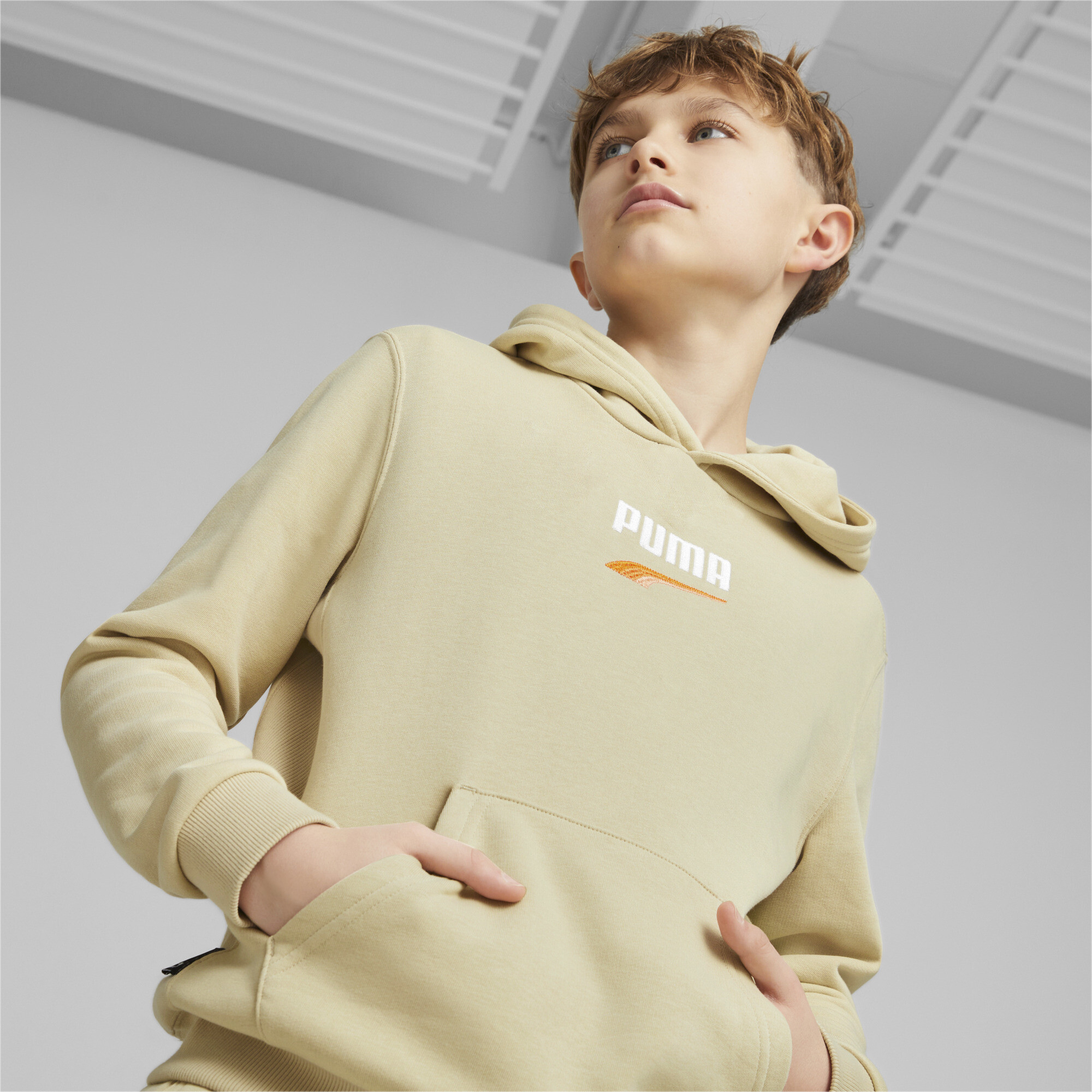 Puma 2025 hoodie beige