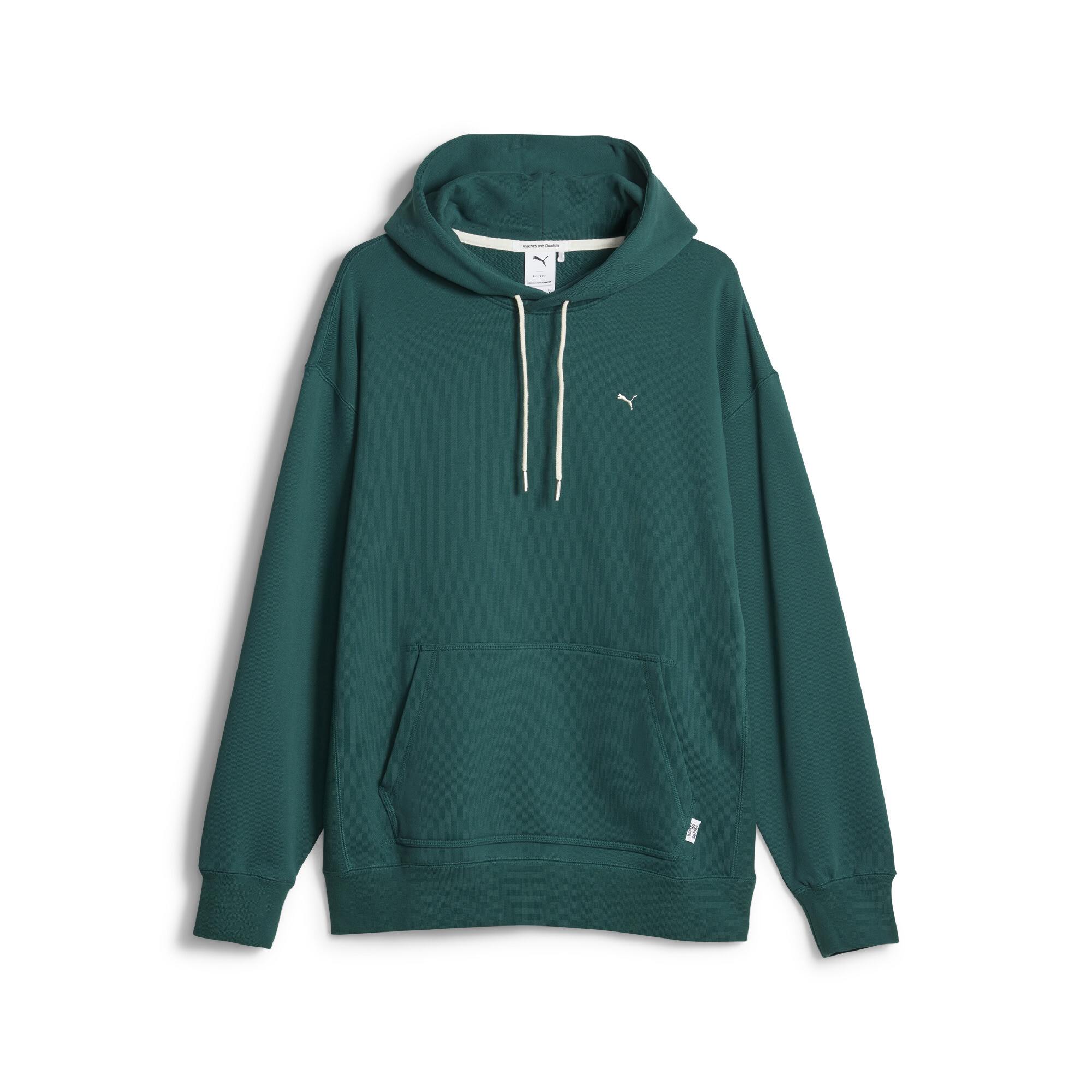 Men's PUMA MMQ Hoodie In Green, Size XL, Cotton