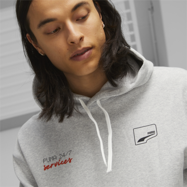 UPTOWN Hoodie, Light Gray Heather, large-ZAF