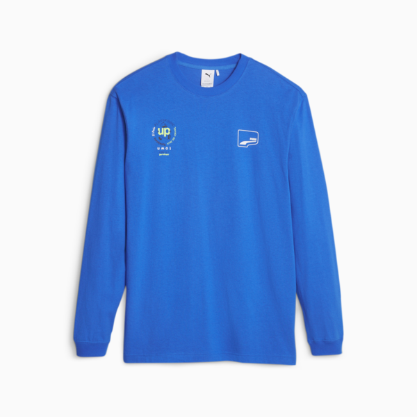 UPTOWN Long Sleeve Tee, Racing Blue, large-ZAF