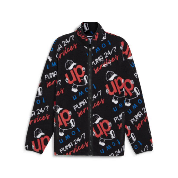 UPTOWN Polar Fleece Jacket black PUMA