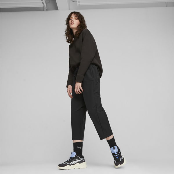 YONA Women's Pants, PUMA Black, large-ZAF