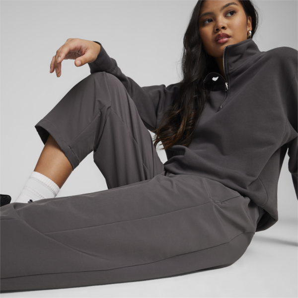 YONA Women's Pants, Shadow Gray, large-ZAF
