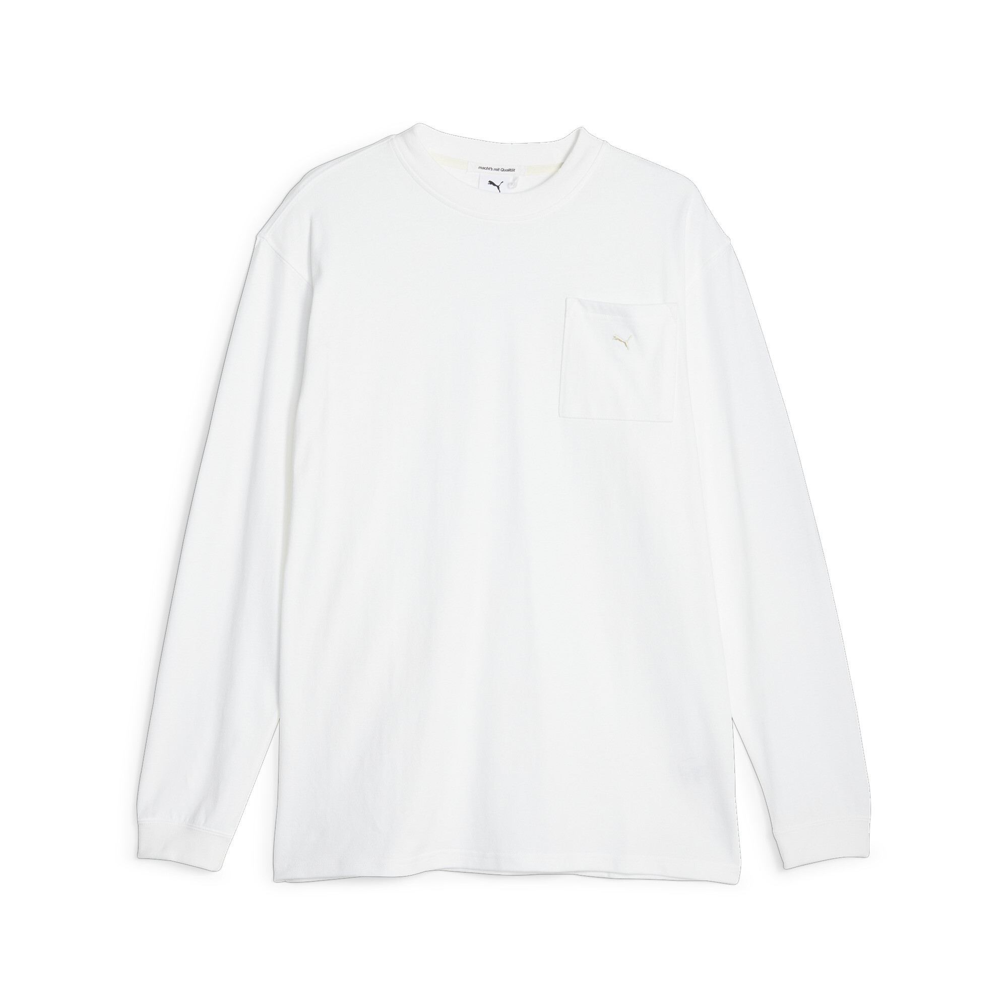  プーマ ユニセックス MMQ サービス ライン ポケット Tシャツ 長袖 ユニセックス PUMA White ｜PUMA.com