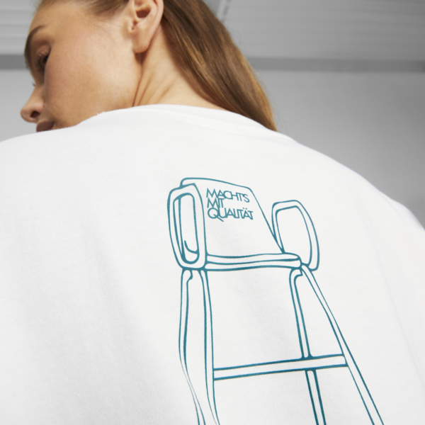 MMQ Service Line Long-Sleeve Tee, PUMA White, large-ZAF