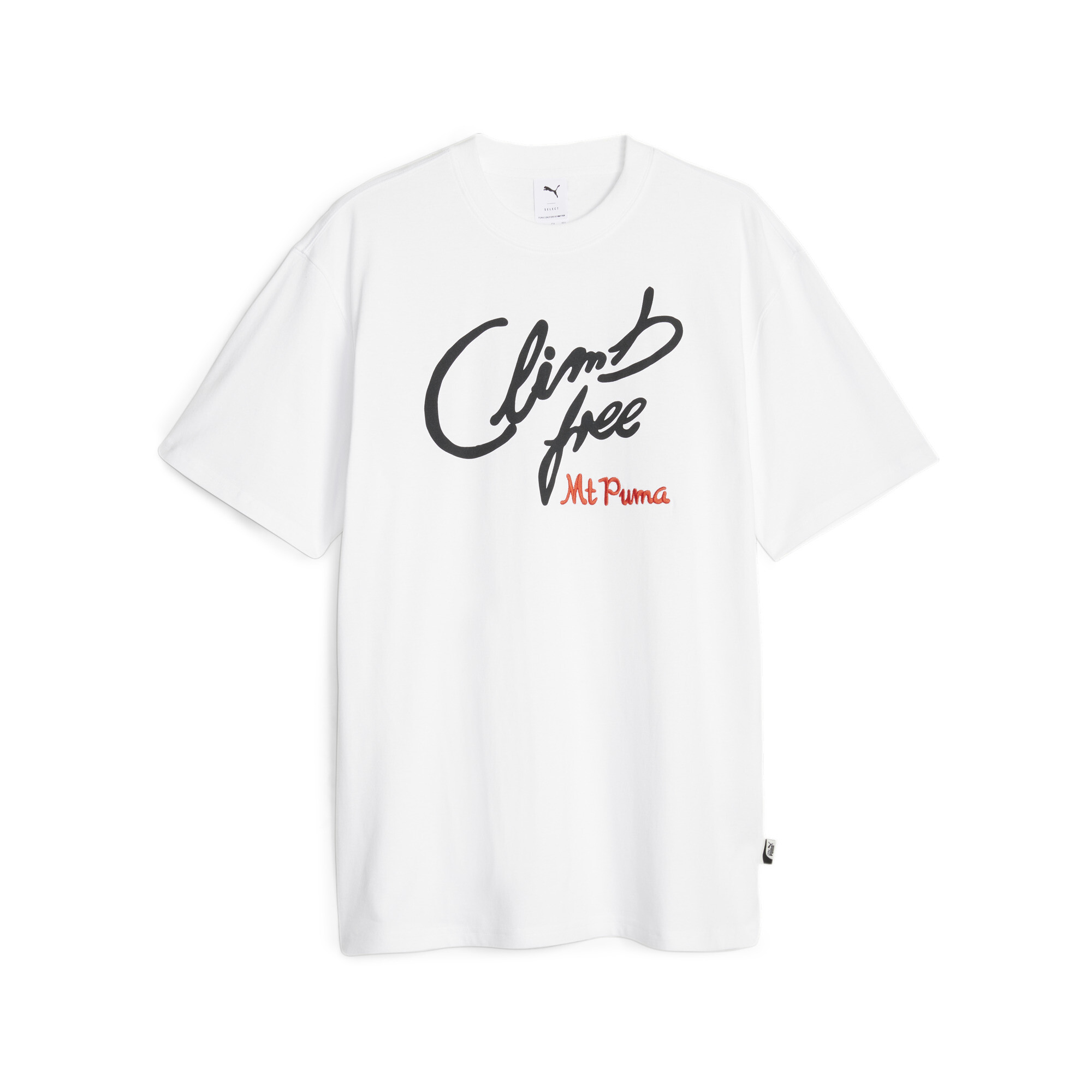 Men's PUMA The NeverWorn II T-Shirt In White, Size 2XL