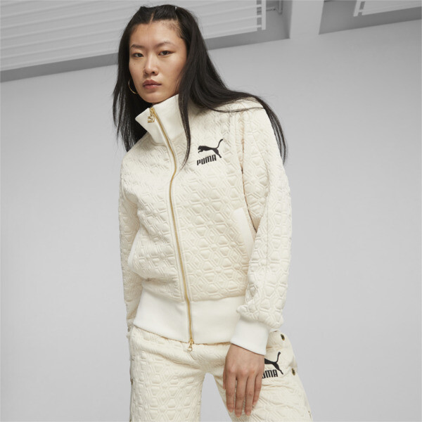 LUXE SPORT T7 Track Jacket white PUMA