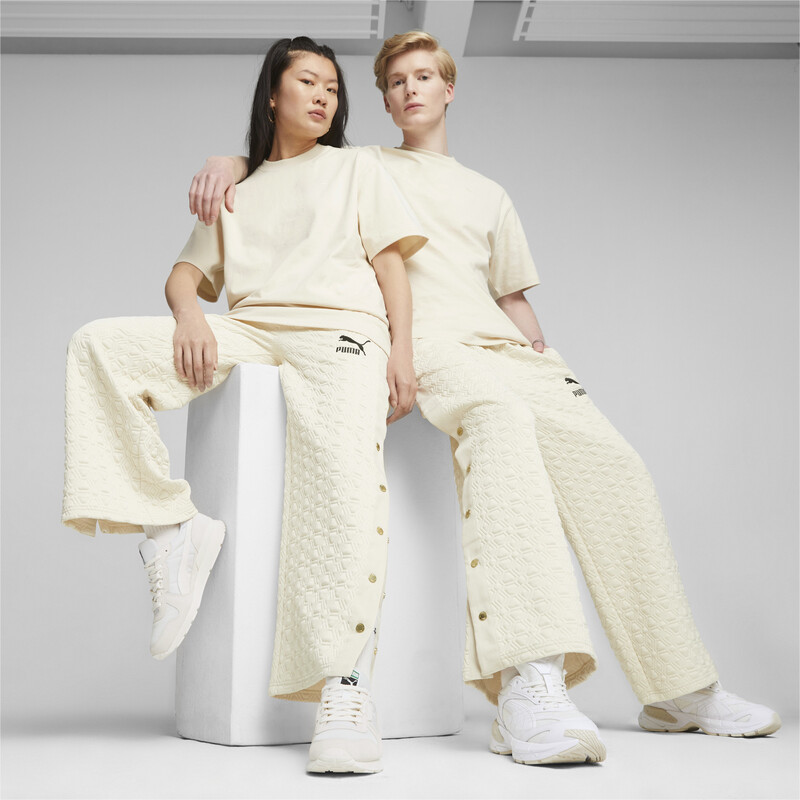 

PUMA LUXE SPORT T7 Unisex Wide Leg Pants, Alpine snow
