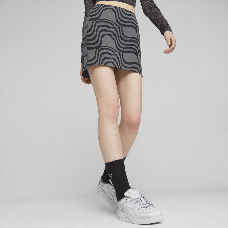 Women's PUMA WINTER RINK Skirt in Black size M