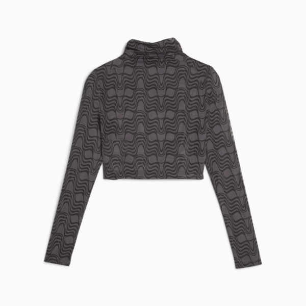WINTER RINK Women's Long Sleeve Tee, PUMA Black, large-ZAF