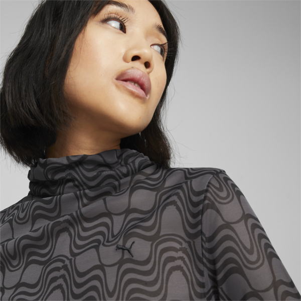 WINTER RINK Women's Long Sleeve Tee, PUMA Black, large-ZAF