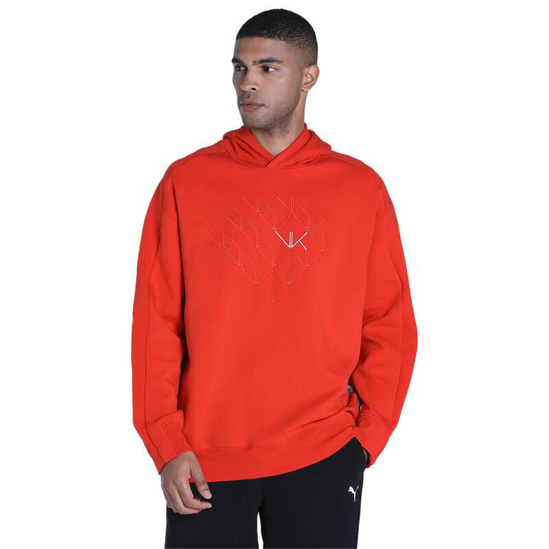 Orange cheap puma hoodie