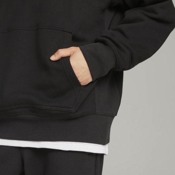 PUMA x PLEASURES Men's Hoodie, PUMA Black, large-ZAF