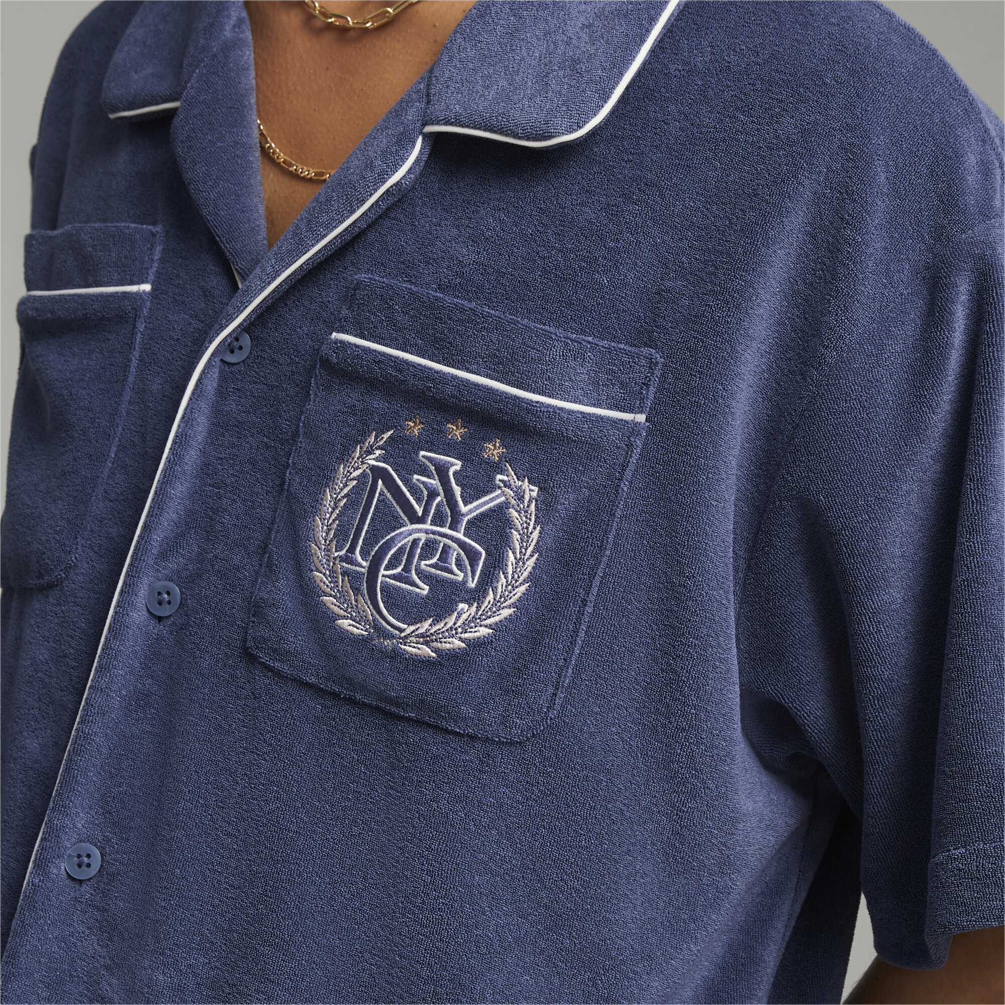 Men's Puma X RHUIGI Shirt, Blue, Size XS, Clothing