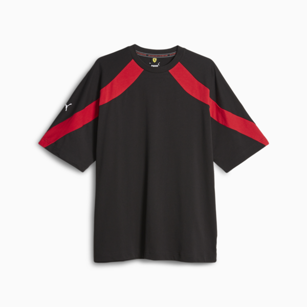 Scuderia Ferrari Race Statement Tee, PUMA Black, large-ZAF