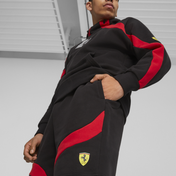 Scuderia Ferrari Race Statment Shorts, PUMA Black, large-ZAF