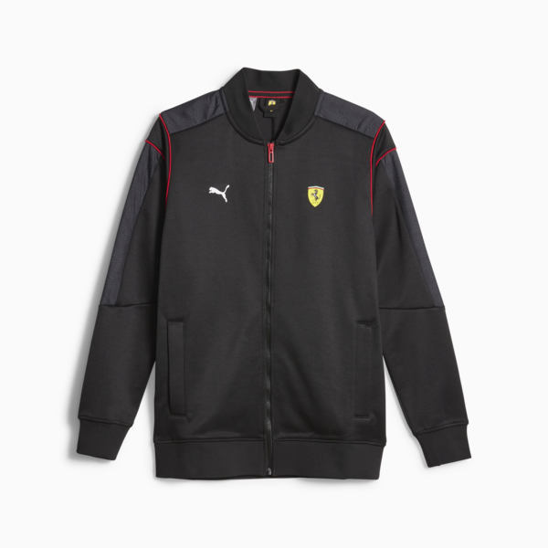 Scuderia Ferrari Race MT7 Track Jacket, PUMA Black, large-ZAF