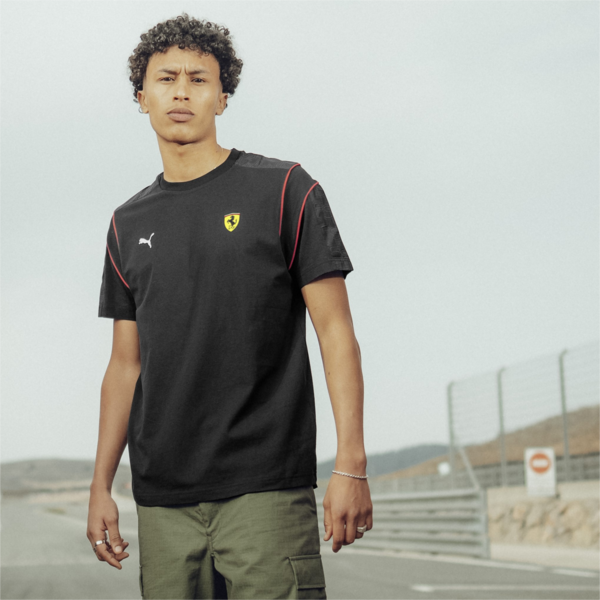Scuderia Ferrari Race MT7 Tee, PUMA Black, large-ZAF
