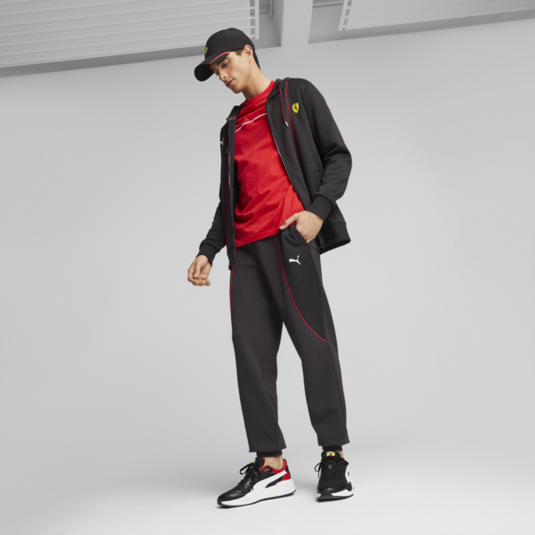 Campera deportiva Scuderia Ferrari Race HDD, PUMA Black, large-ARG