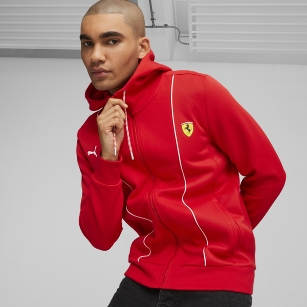 Campera deportiva Scuderia Ferrari Race HDD, Rosso Corsa, large-ARG