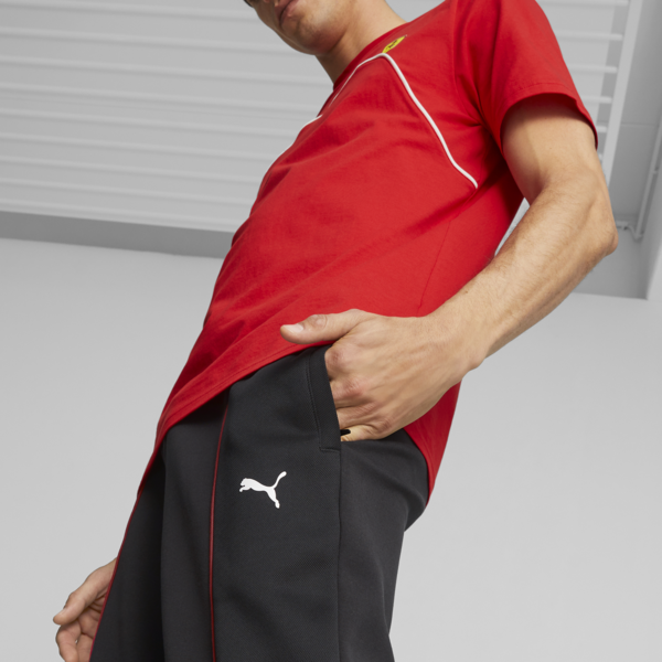 Pantalones deportivos para hombre Scuderia Ferrari Race, PUMA Black, large-ARG