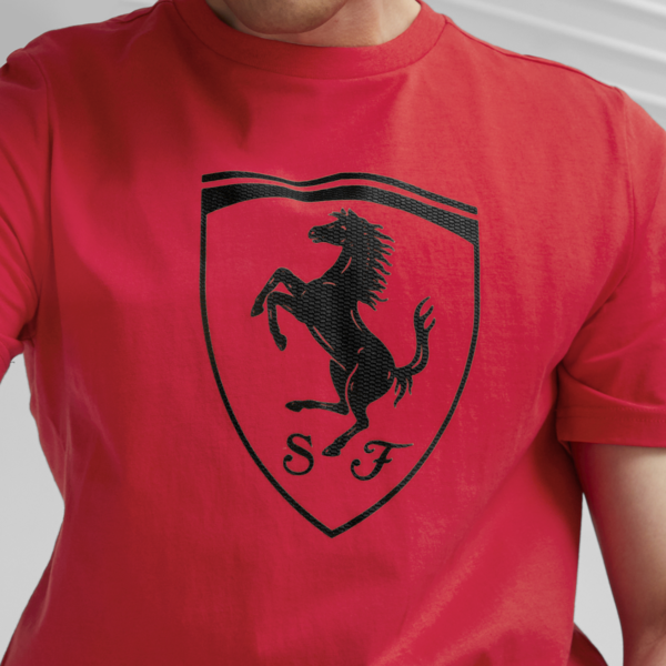 Remera deportiva para hombre Scuderia Ferrari Race, Rosso Corsa, large-ARG