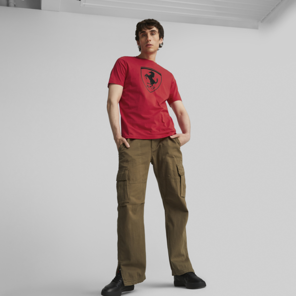 Remera deportiva para hombre Scuderia Ferrari Race, Rosso Corsa, large-ARG