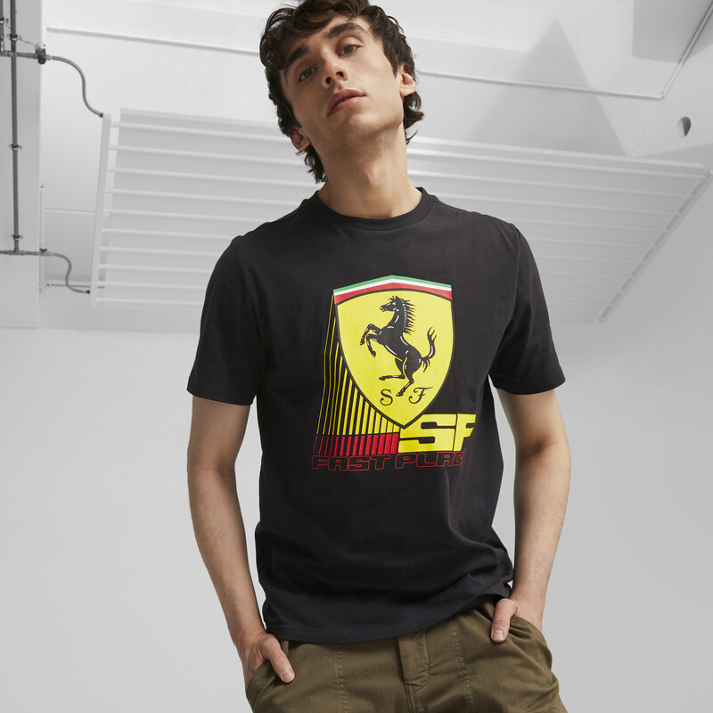 

Men's PUMA Scuderia Ferrari Race Coloured Big Shield T-shirt