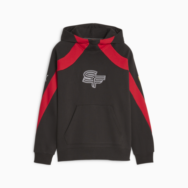Scuderia Ferrari Race Statement Youth Hoodie, PUMA Black, large-ZAF
