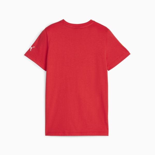 Scuderia Ferrari Youth Motorsport Tee, Rosso Corsa, large-ZAF