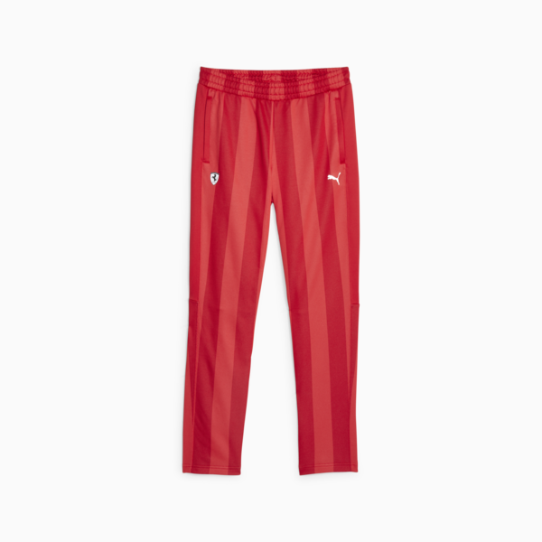 Scuderia Ferrari Style T7 Track Pants, Rosso Corsa, large-ZAF
