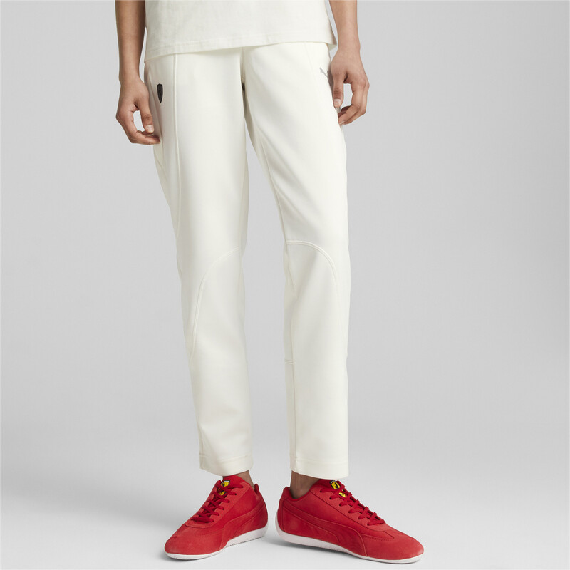 Women's PUMA Scuderia Ferrari Style Motorsport Sweat Pants in White size S