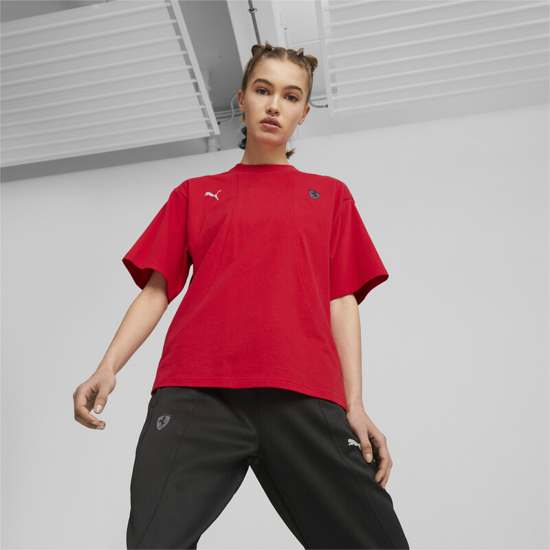 

Women's PUMA Scuderia Ferrari Style Motorsport T-shirt, Red