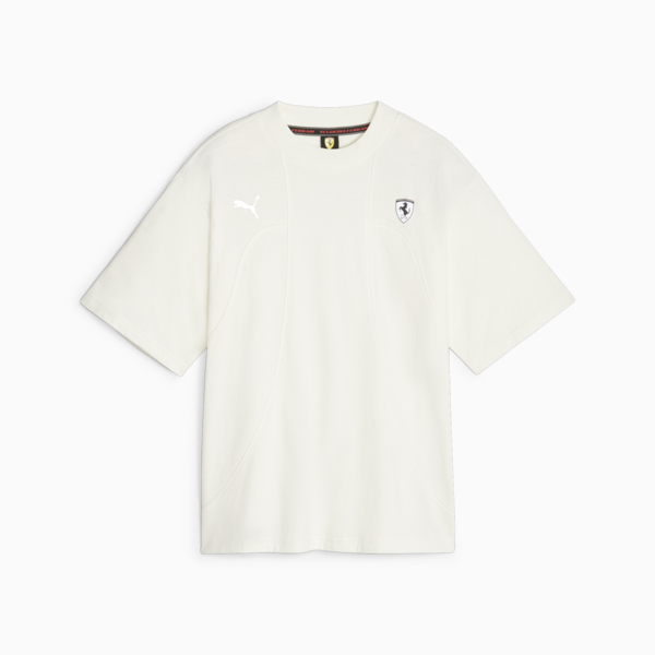 Scuderia Ferrari Style Women's Tee, Warm White, large-ZAF