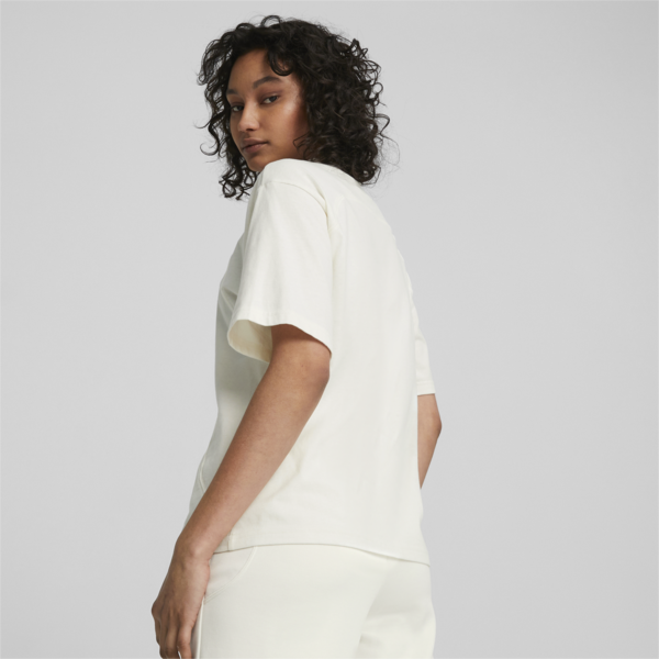 Scuderia Ferrari Style Women's Tee, Warm White, large-ZAF