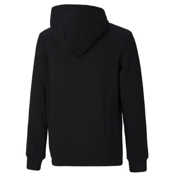 Buzo para niños con capucha y logotipo pequeño Essentials, PUMA Black, large-ARG