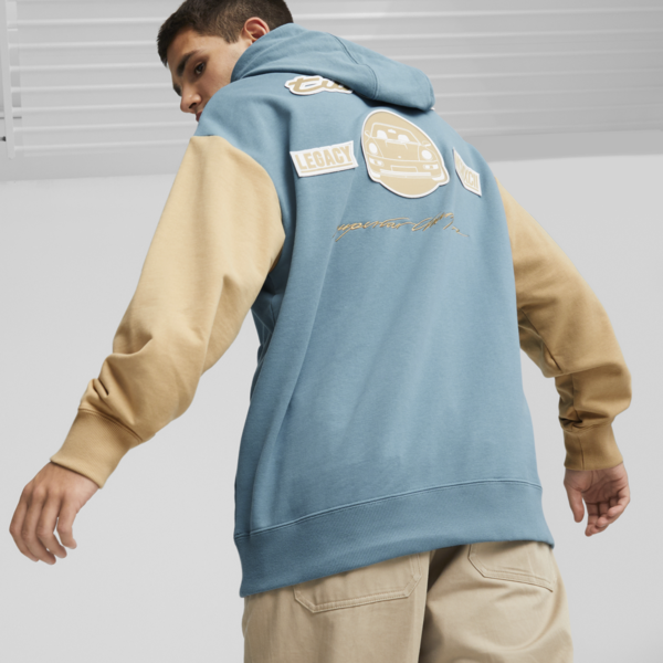 Porsche Legacy Statement Hoodie, Bold Blue, large-ZAF