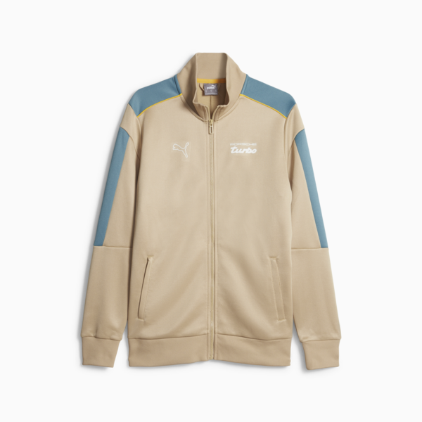 Porsche Legacy MT7 Track Jacket, Sand Dune, large-ZAF