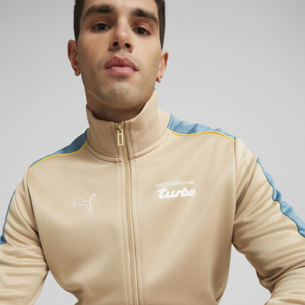 Porsche Legacy MT7 Track Jacket beige PUMA