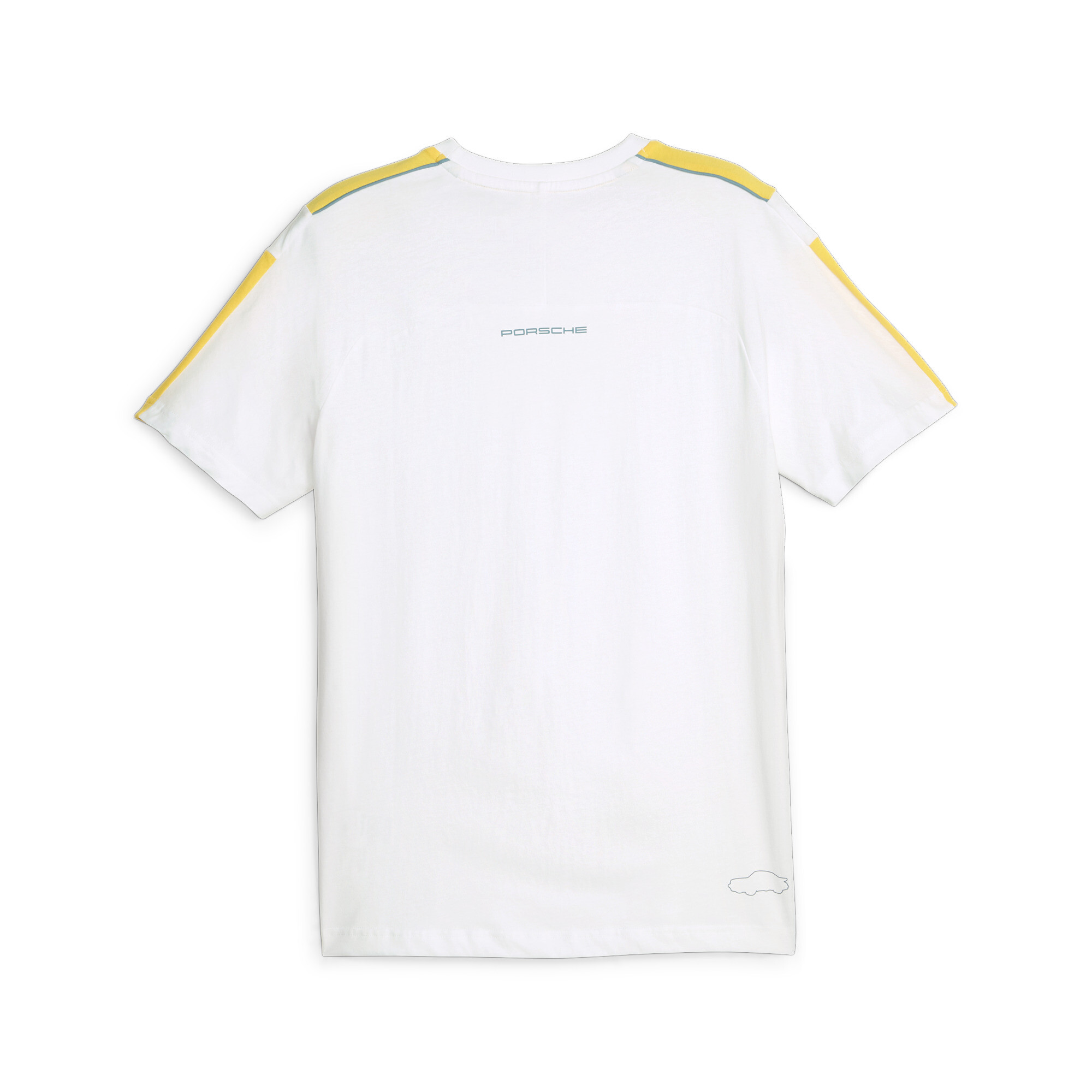 Men's PUMA Porsche Legacy MT7 T-Shirt In White, Size 2XL