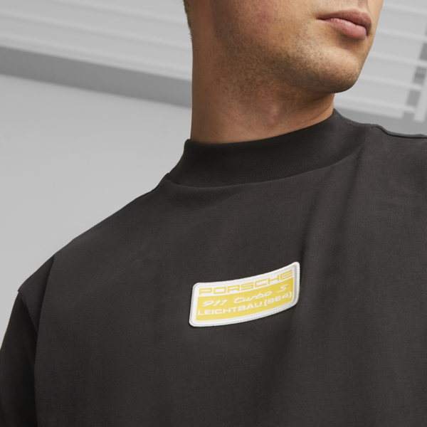 Porsche Legacy Statement Tee, PUMA Black, large-ZAF