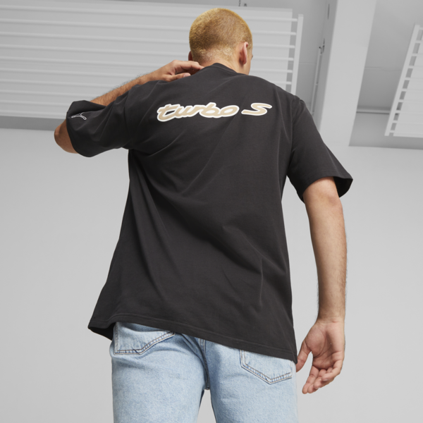 Remera Porsche Legacy Statement, PUMA Black, large-ARG