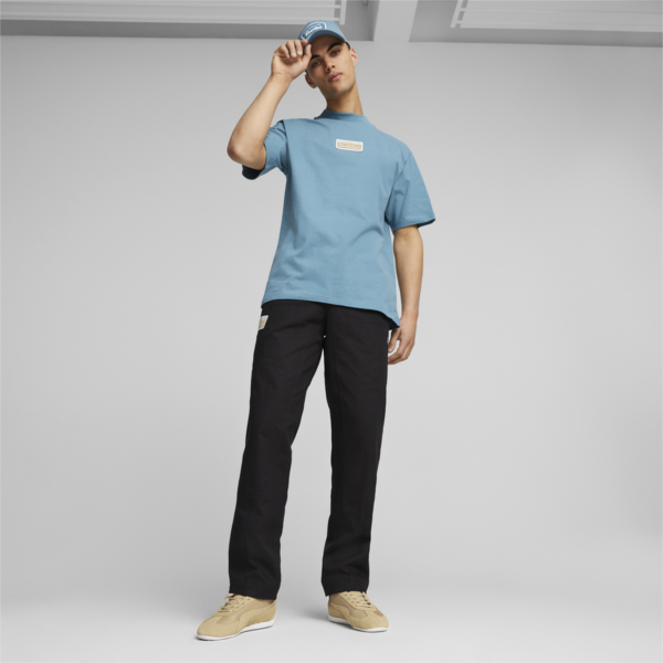 Remera Porsche Legacy Statement, Bold Blue, large-ARG