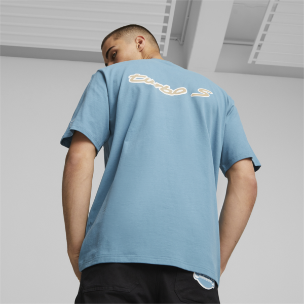 Remera Porsche Legacy Statement, Bold Blue, large-ARG