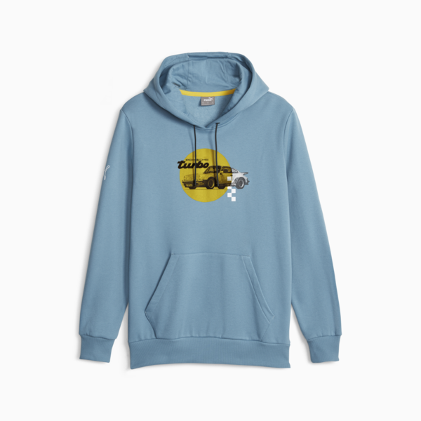 Porsche Legacy Men's Motorsport Sweatshirt, Bold Blue, large-ZAF