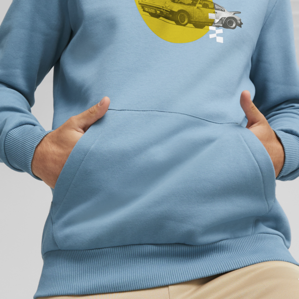 Porsche Legacy Men's Motorsport Sweatshirt, Bold Blue, large-ZAF