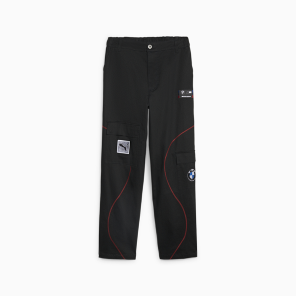 BMW M Motorsport Garage Crew Pants, PUMA Black, large-ZAF