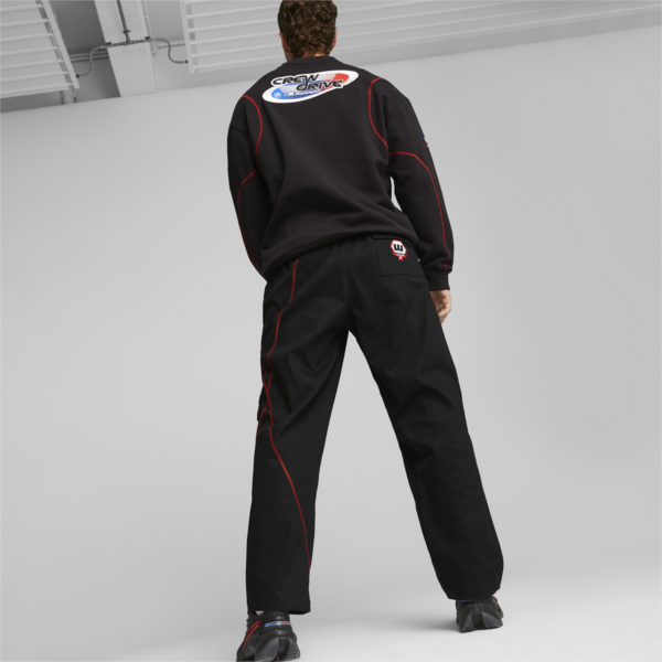 BMW M Motorsport Garage Crew Pants, PUMA Black, large-ZAF